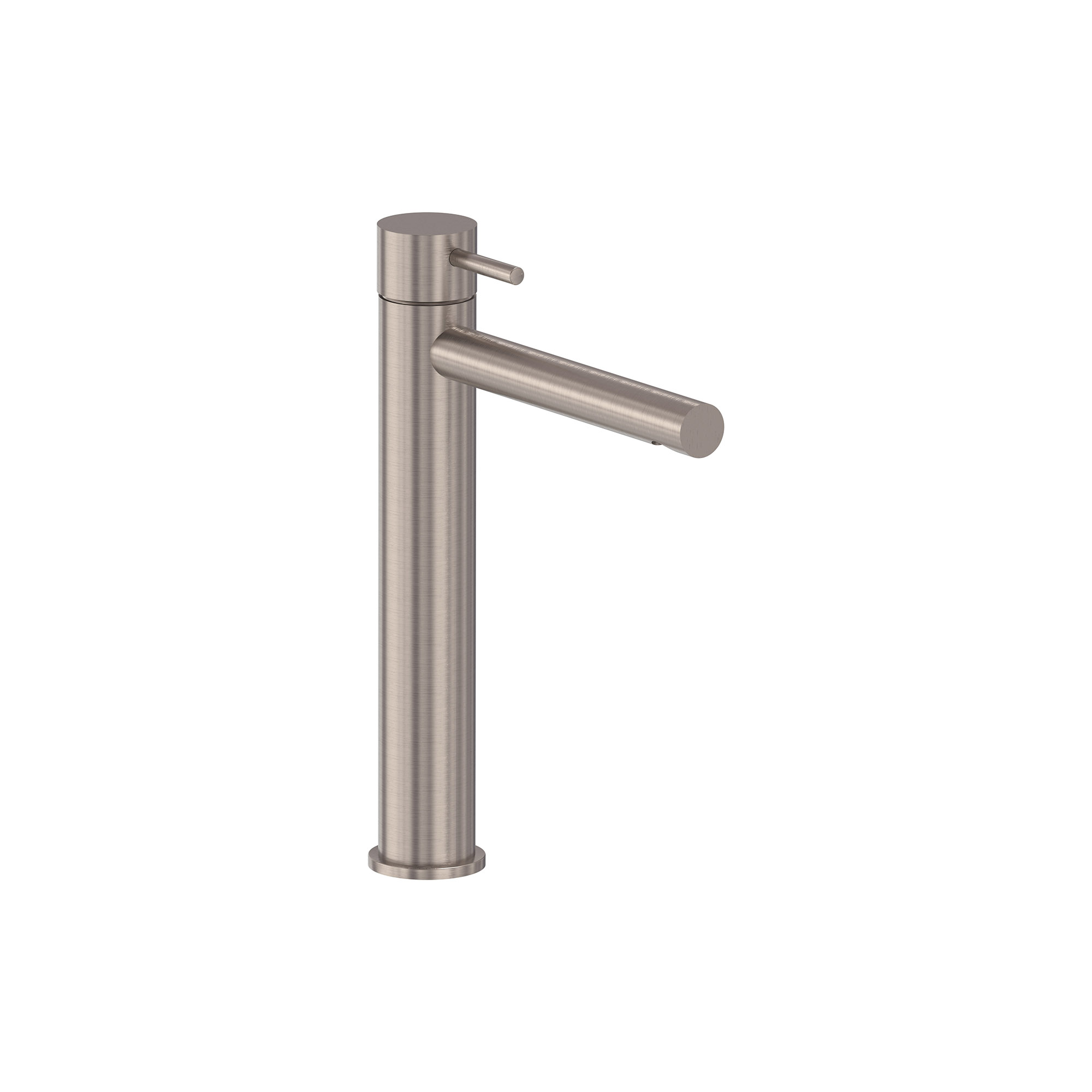 MAY Stilo Wastafelmengkraan model L 6800553 Geborsteld nickel PVD