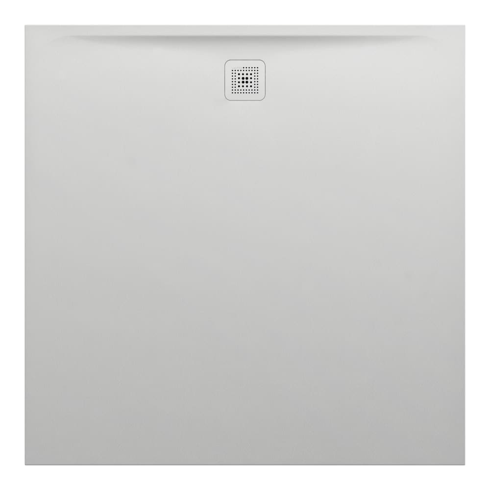 Laufen Pro marbond douchebak 140x140 rechthoekig afvoer aan korte zijde H2129580770001