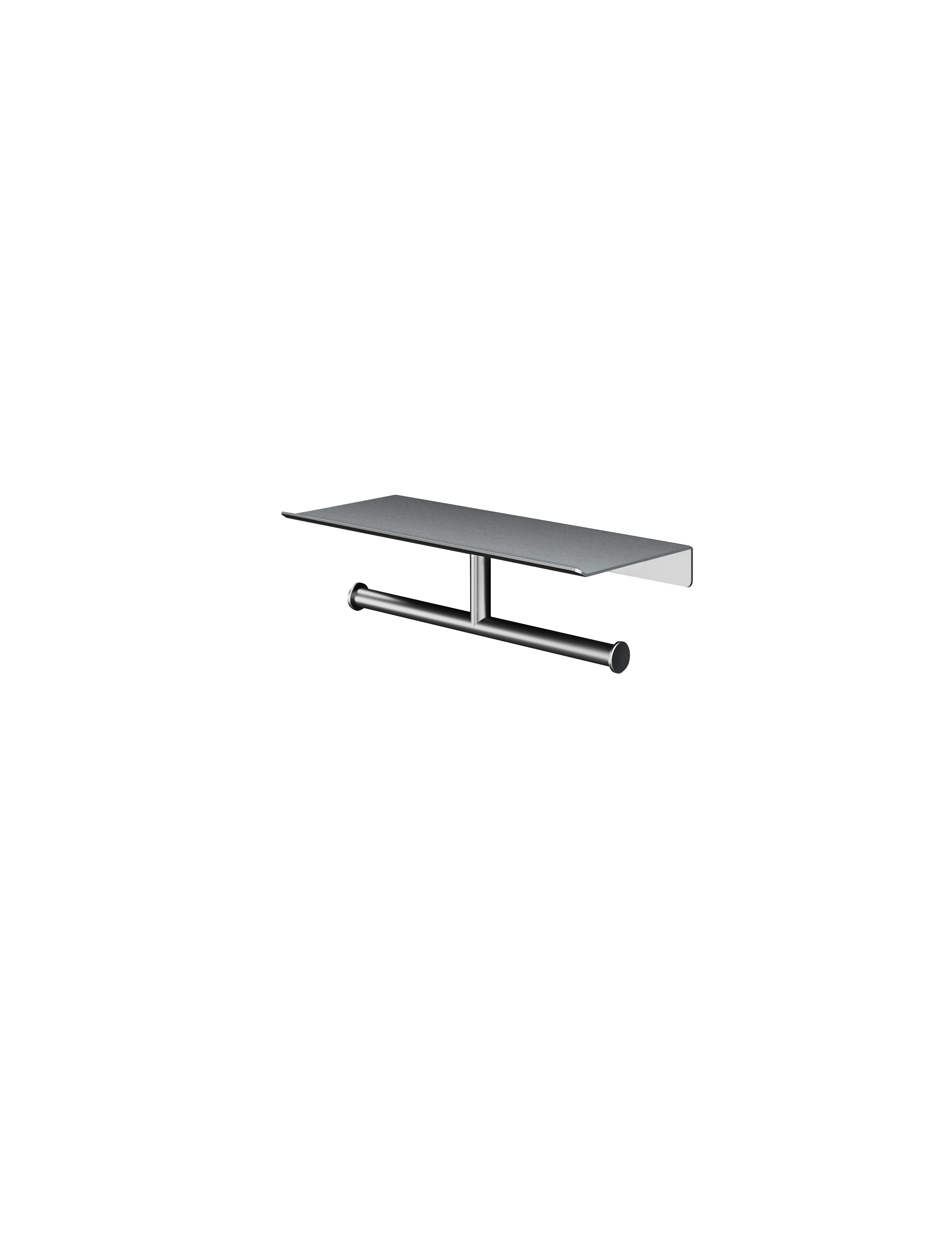 Hotbath More dubbele rolhouder voor planchet serie SHA05IX RVS 316