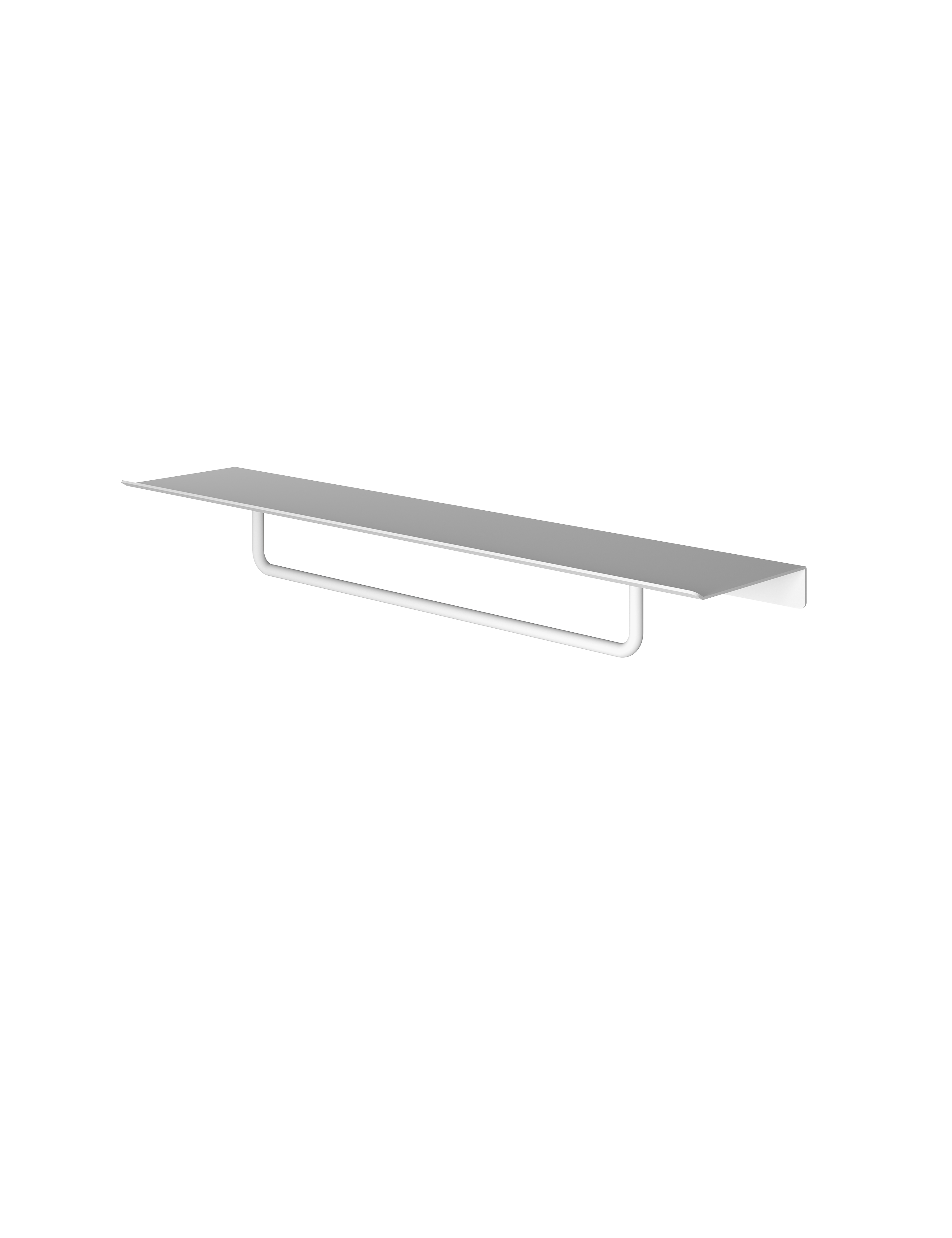 Hotbath More handdoek rek 40 cm voor planchet serie SHA04WH Mat wit