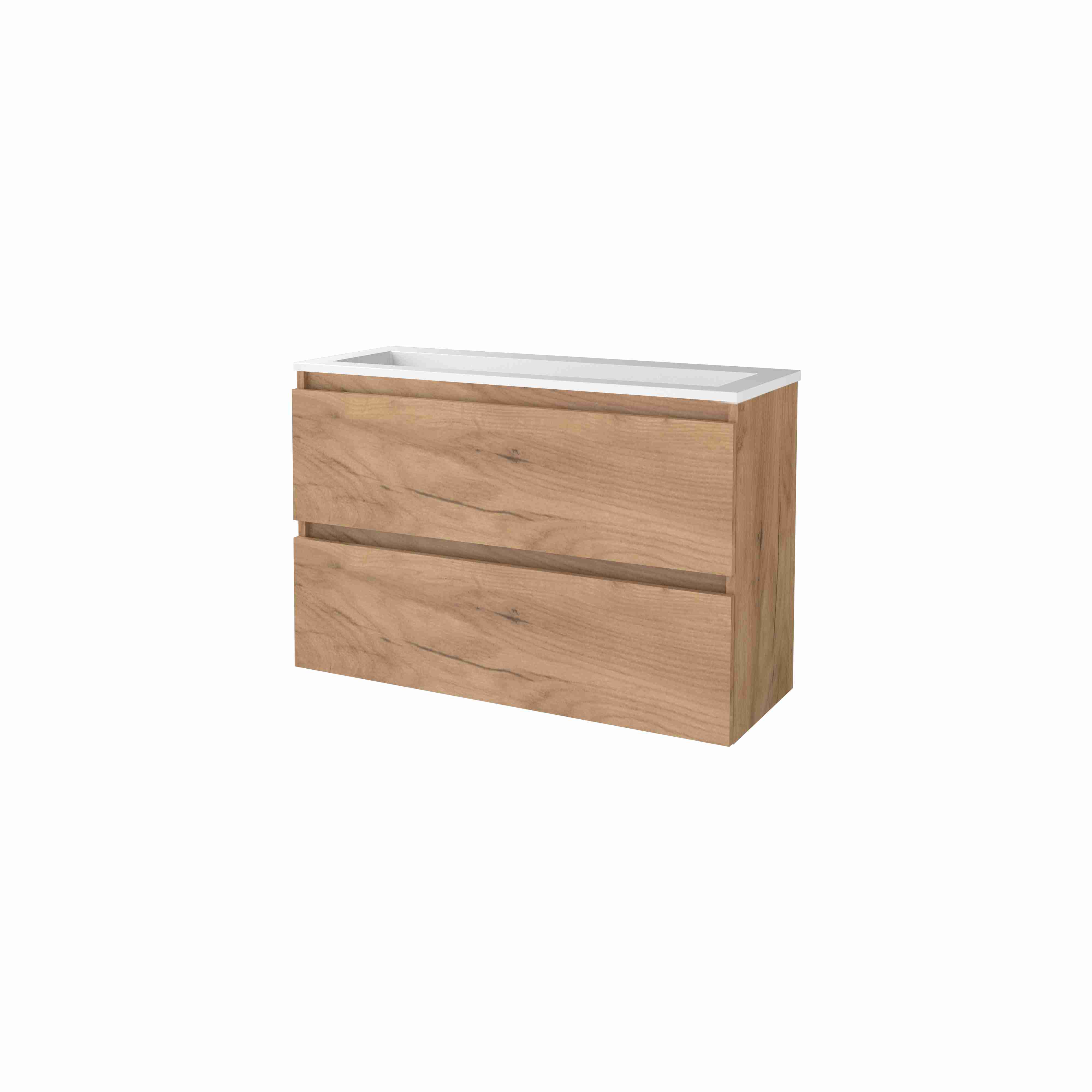 Basic Start 39 set 100x39cm greepl. 2 la Acryl wast. 0 krgt. S39GL100A0WO Whisky Oak