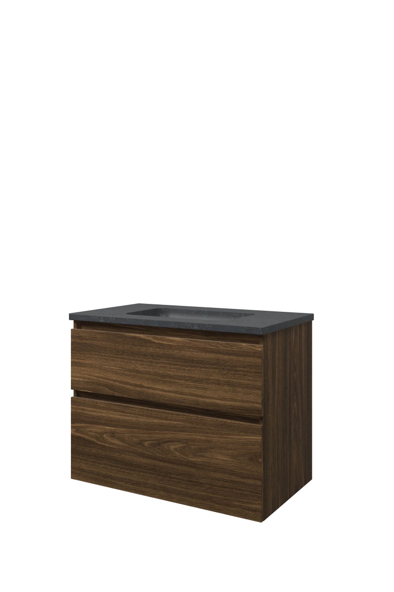 Proline set hardsteen Elegant wast. z. krgt. en onderk. a-sym. 1815823 Cabana oak/Blue stone H625xB800xD460