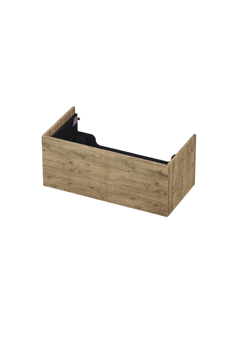 INK onderkast 1 lade push 2 open 1259664 Naturel eiken H376xB900xD450