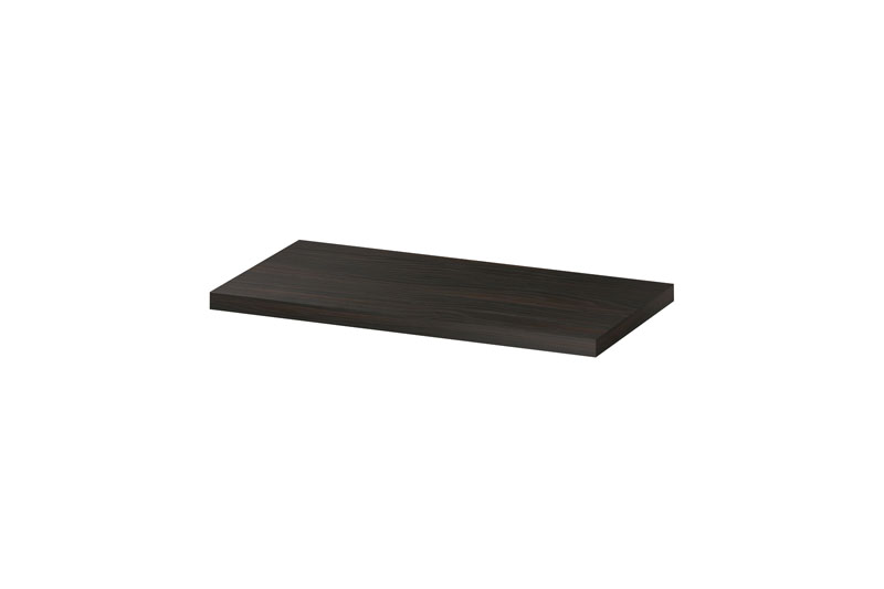 INK Topdeck Afdekplaat t.b.v. onderkast hout decor 35mm dik 1258357 Intens eiken H35xB900xD450