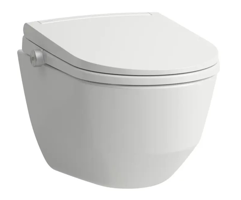 Laufen Cleanet Pro Lite Douche-wc rim. incl zitting sc douche-functie WIFI App UV nachtverl. H613890000S002 wit