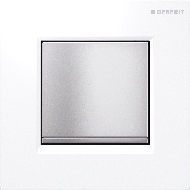 Geberit urinoirsturing pneumatisch Sigma 30 116.017.KL.1 wit / mat / matchroom