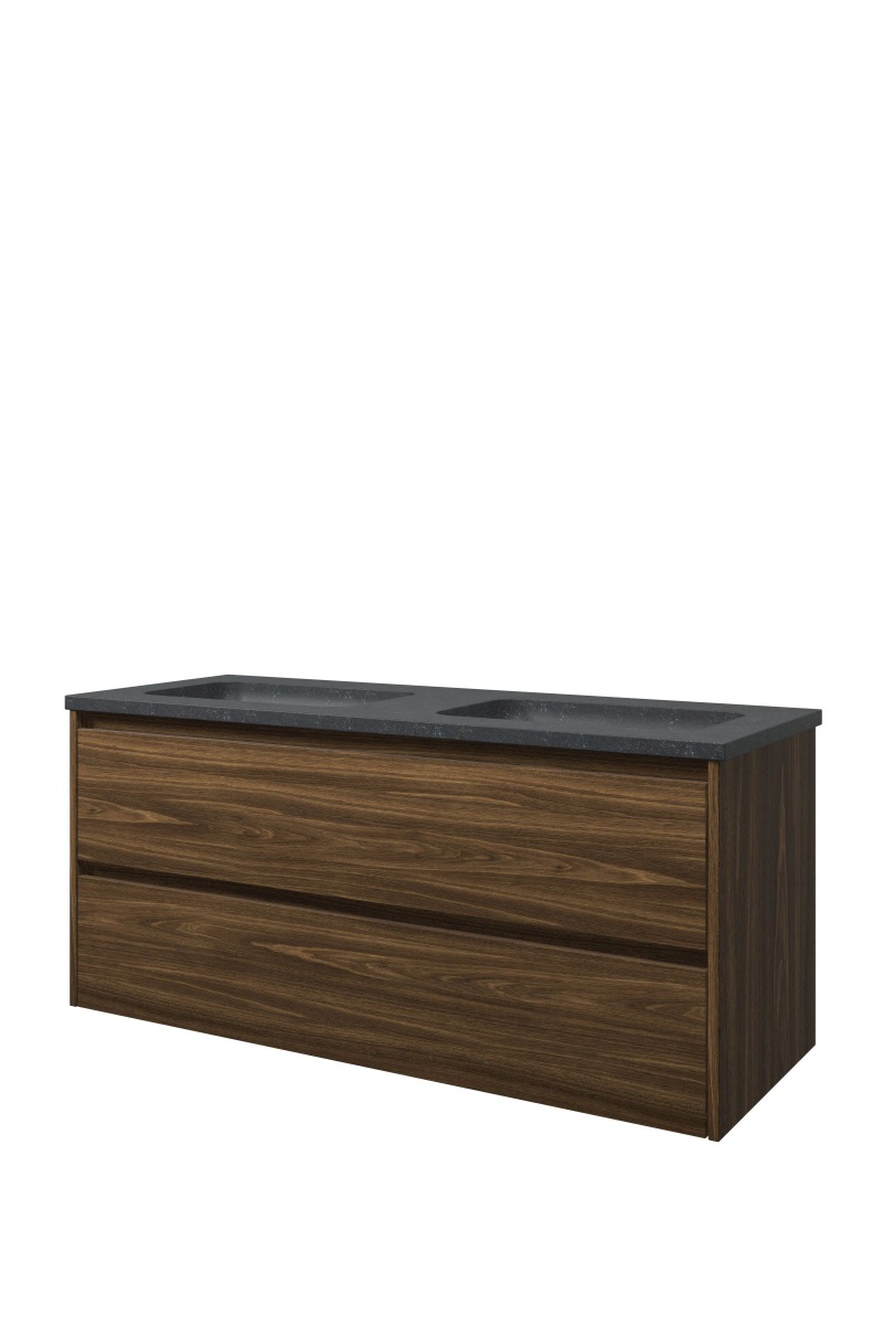 Proline set hardsteen Elegant wast. z. krgt. en onderk. sym. RBSB120D0CA Cabana oak/Blue stone H545xB1200xD460