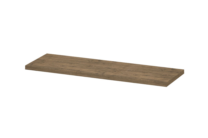 INK Topdeck Afdekplaat t.b.v. onderkast hout decor 35mm dik 1258500 Naturel eiken H35xB1400xD450