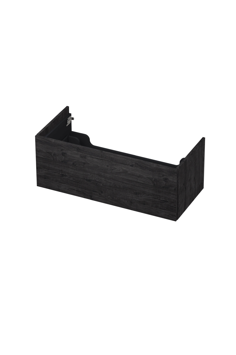 INK onderkast 1 lade push 2 open 1259702 Houtskool eiken H376xB1000xD450