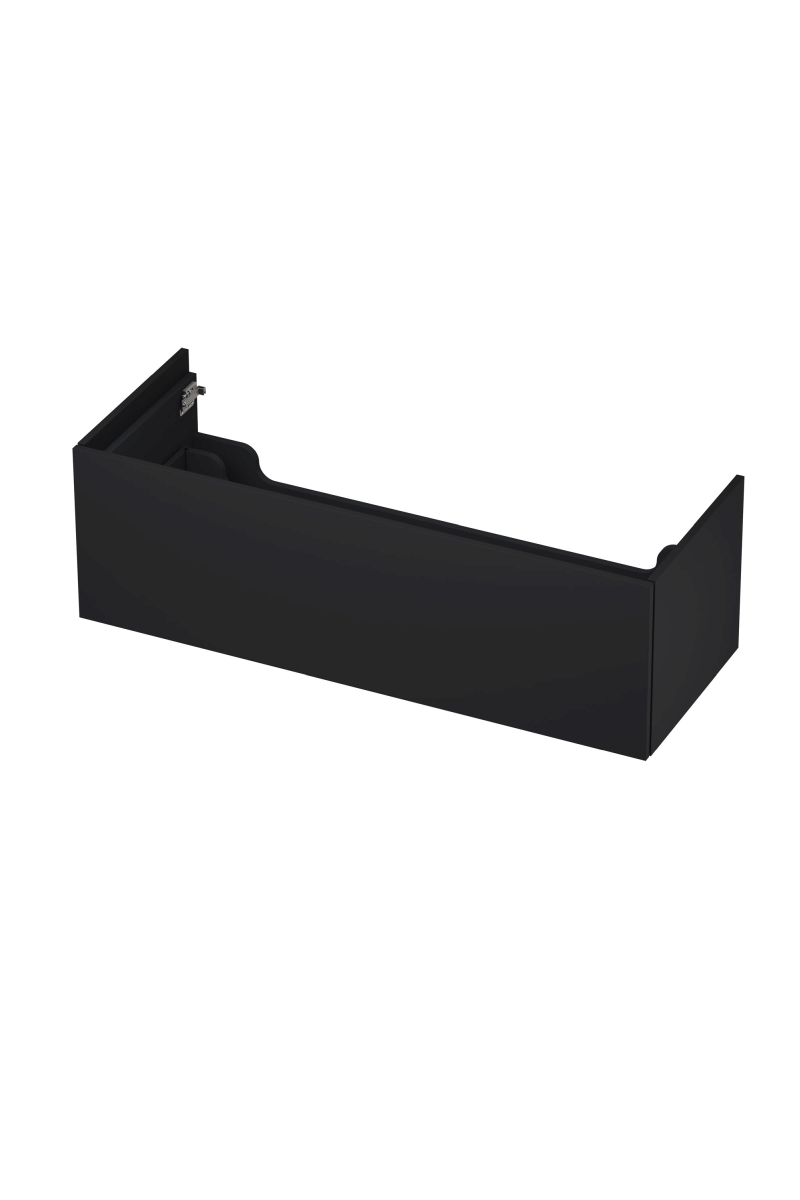 INK onderkast 1 lade push 2 open 1259756 m. zwart H376xB1200xD450