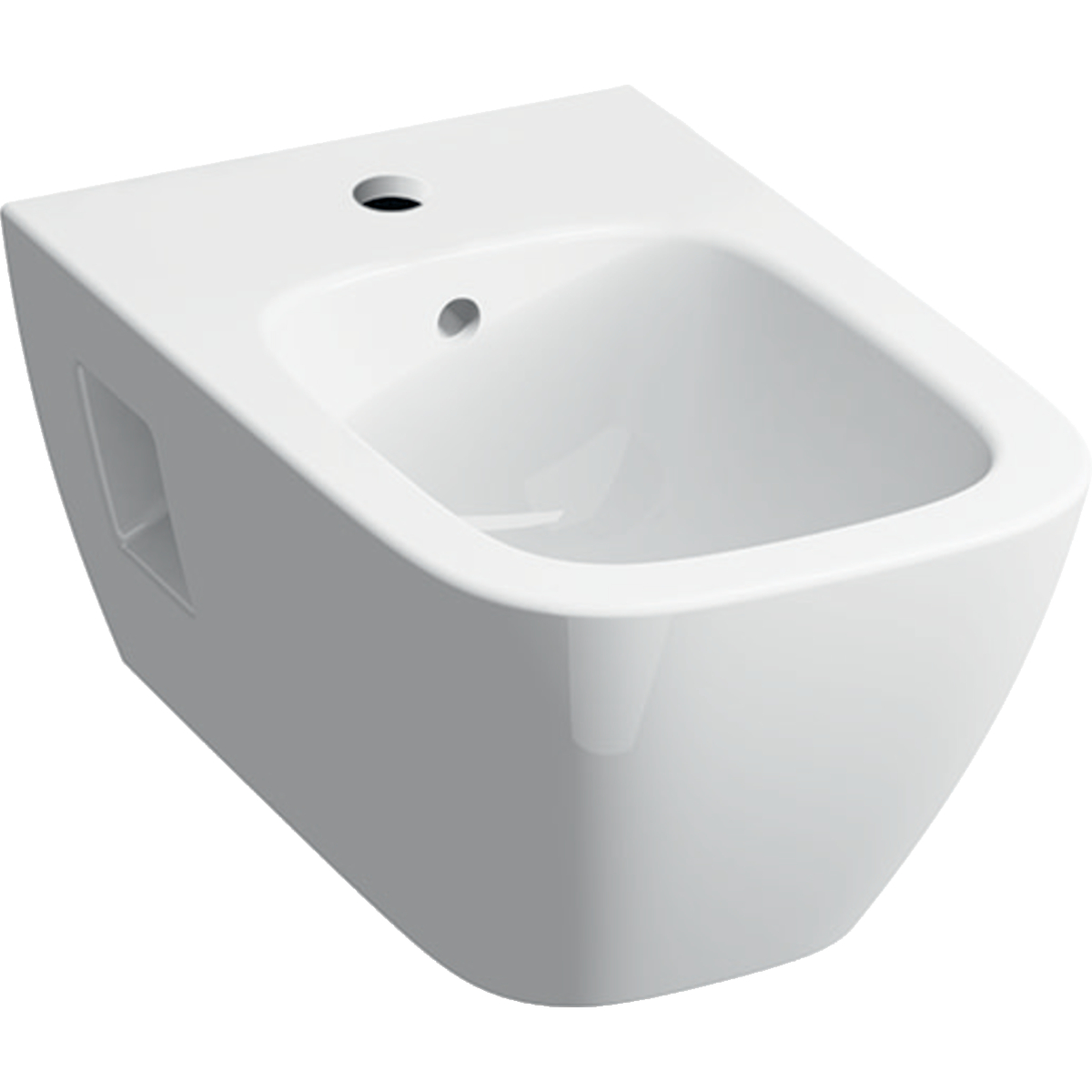 Geberit Renova Plan wandbidet gedeeltelijk 54cm m.overl. 500.380.01.1 Wit
