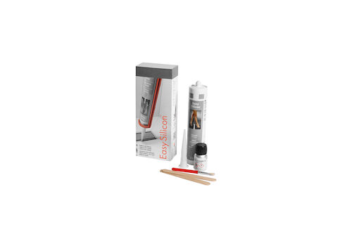 Easy Silicon. RVS kleur silicone afdichting EDSIL 1