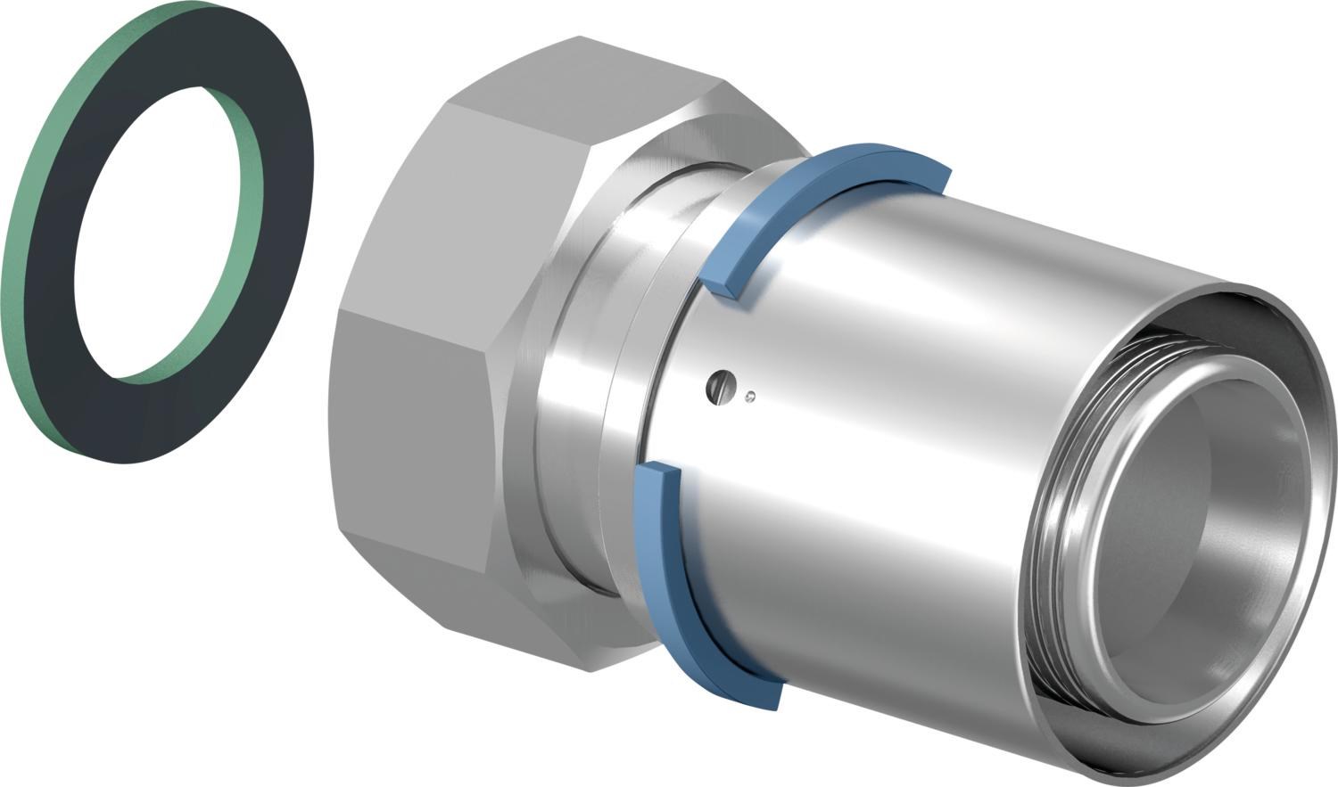Uponor S-Press Plus pers-schroefverbinding 40mm x 1 1/4  (1060094)