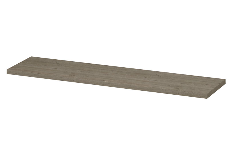 INK Topdeck Afdekplaat t.b.v. onderkast hout decor 35mm dik 1258604 Greige eiken H35xB1800xD450
