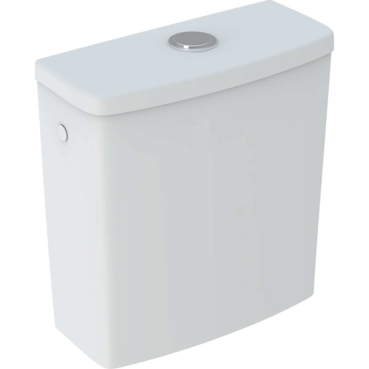 Geberit Renova reservoir 2-toets spoeling wateraansluiting zijkant 227780600 Wit KeraTect