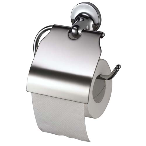Haceka Aspen Chroom Closetrolhouder + Klep 1208716