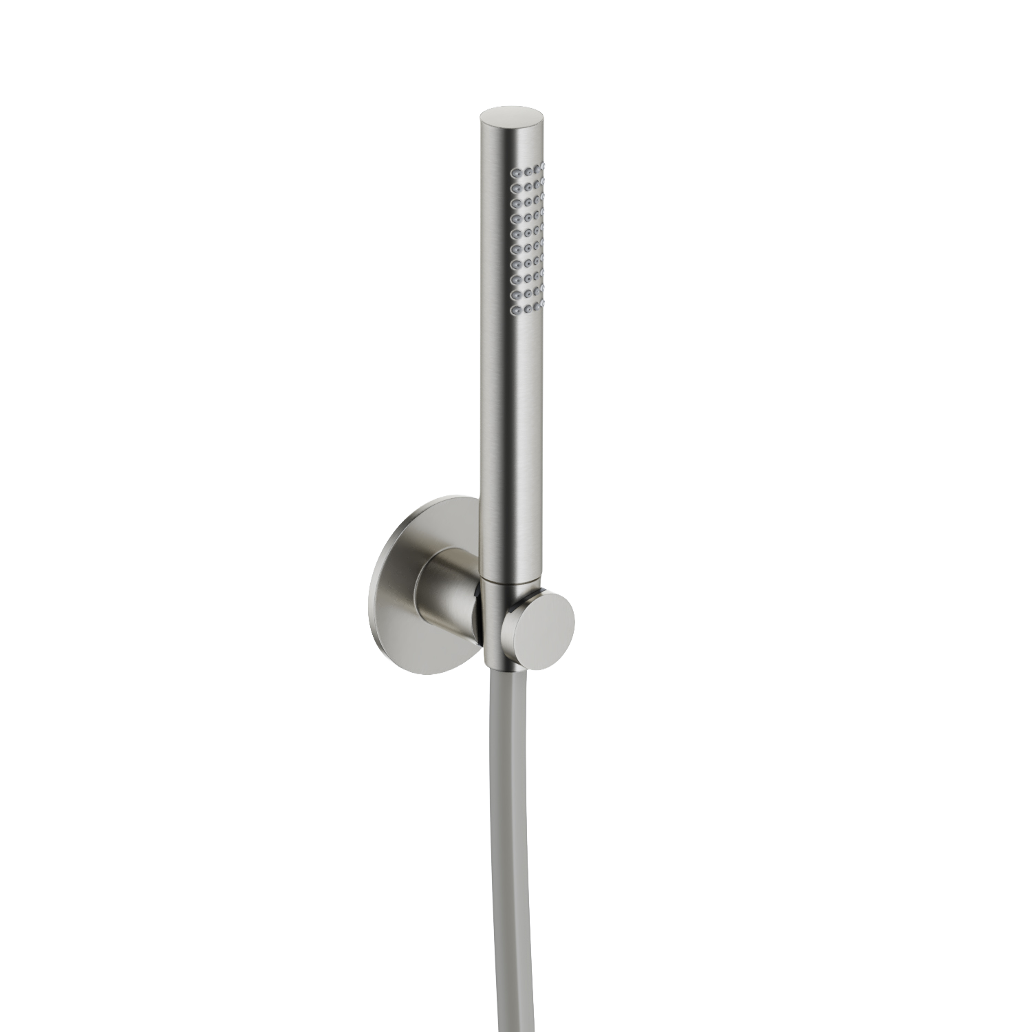 Hotbath Ace handd. m. wandsteun en doucheslang 150cm AC443GN Geborsteld Nikkel