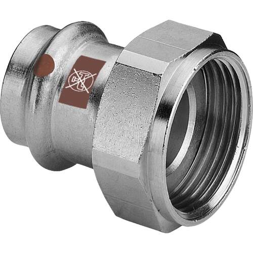 Viega Temponox wartelkoppeling pers x bndr. 35 x 2 811419