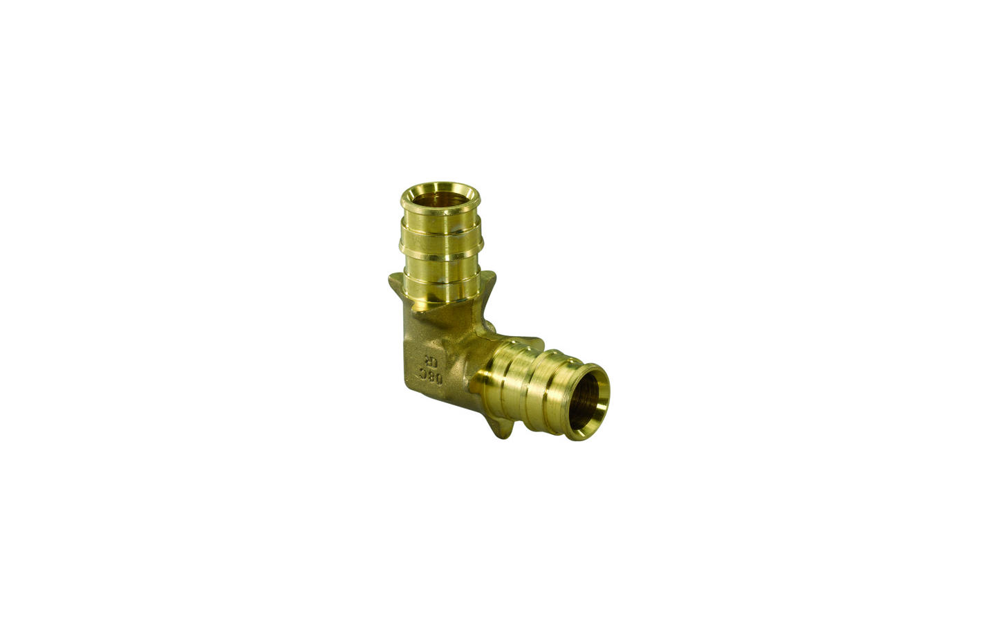 Uponor Q&E knie 90 graden messing 25 1145683