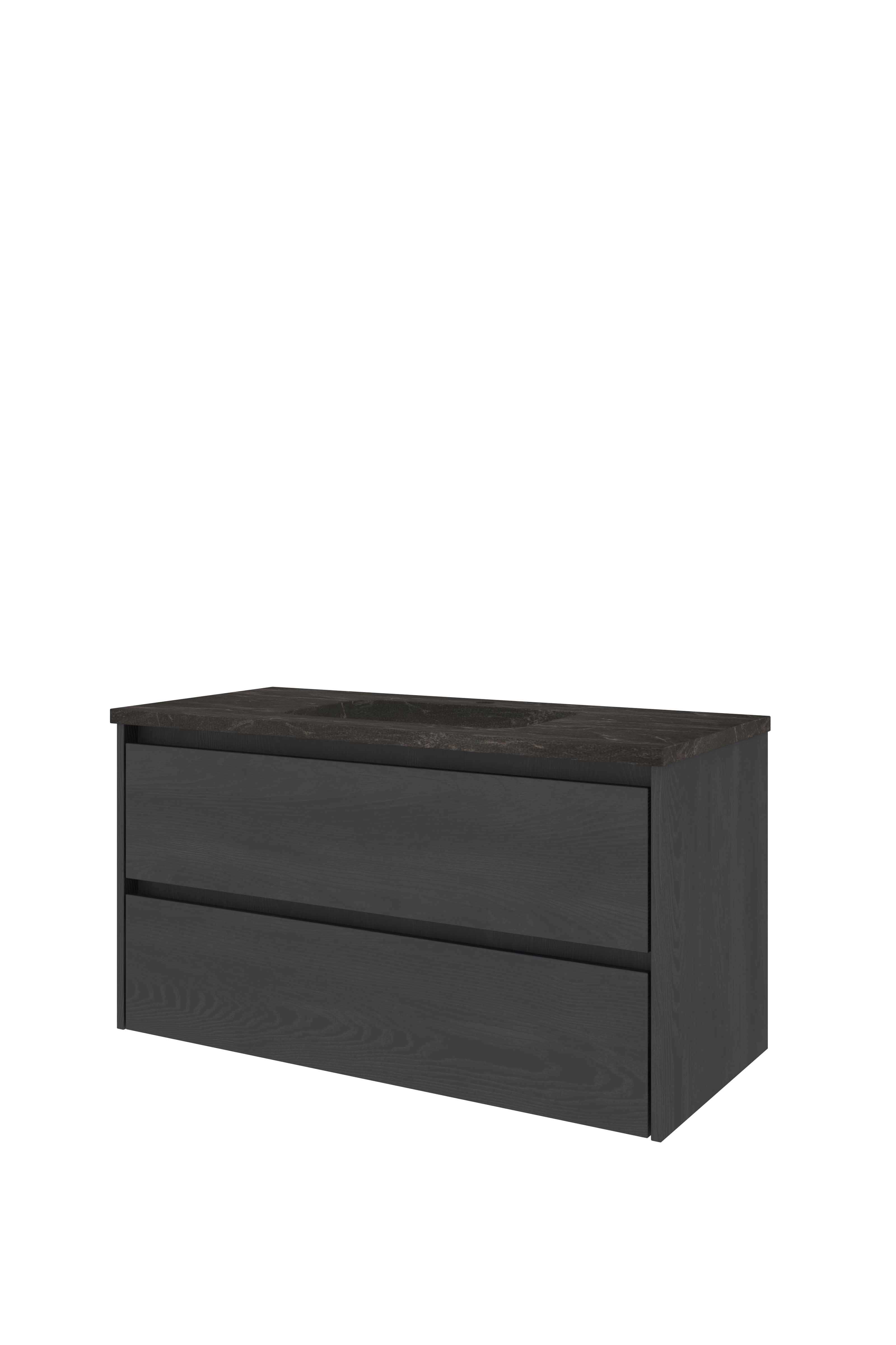 Proline Set hardsteen Elegant wast. met 1 krgt. en onderkast sym. RBSB100M1BO Black oak/Blue stone 1000x460x545