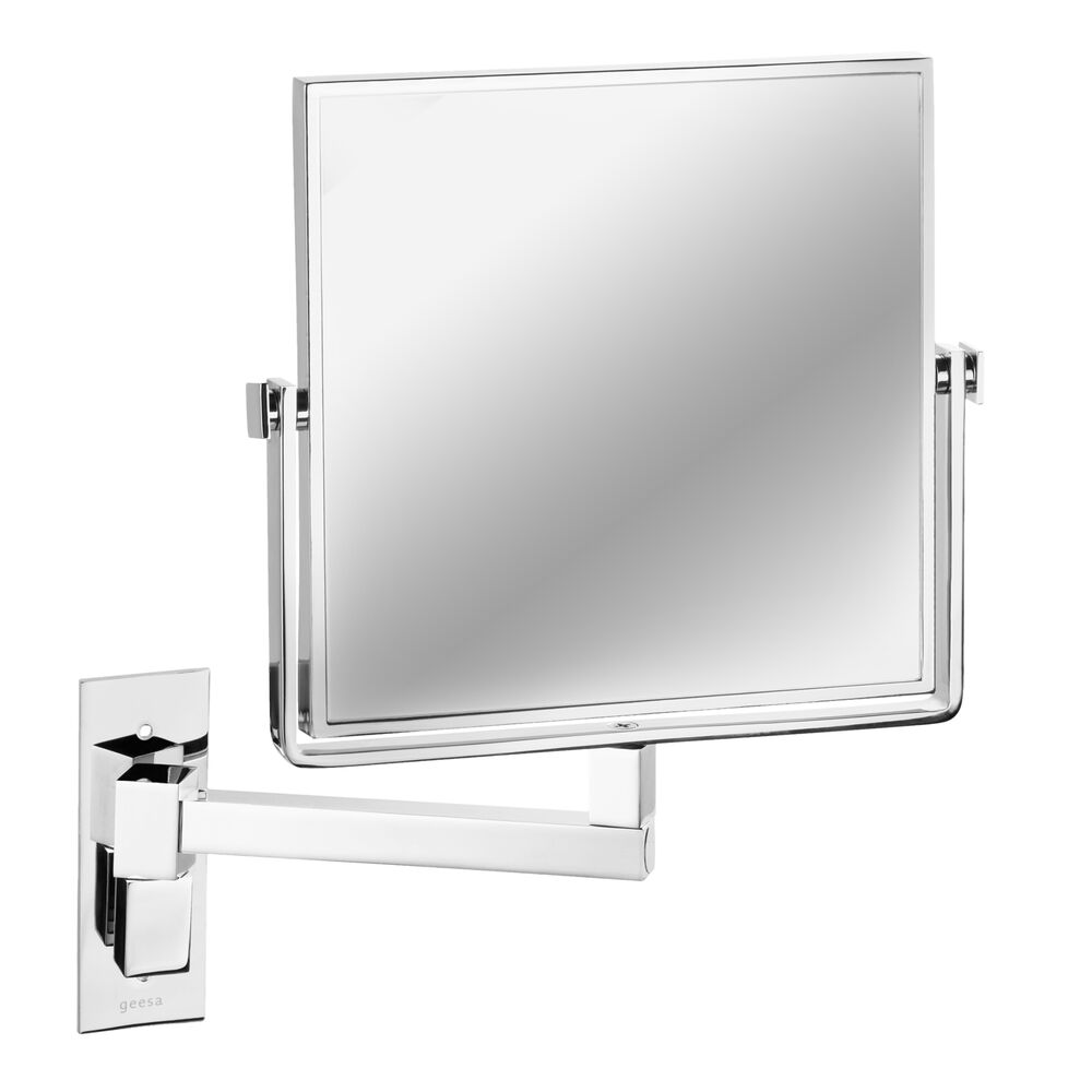 Geesa Mirror scheerspiegel 1 arm. normaal en 3x vergr. 911080