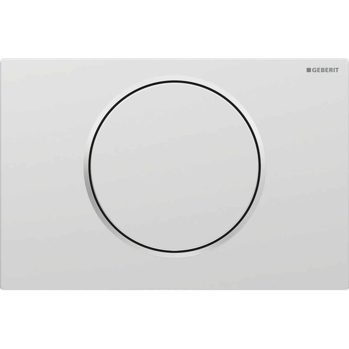 Geberit Sigma10 bedieningsplaat 2- toets round matchroom - chroom - matchroom 115.758.JQ.5
