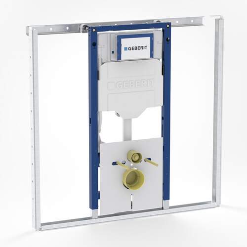 Geberit Duofix wc-element UP320 H112 90/110 111.287.00.6 met geluidisolatieset en systeemprofielen