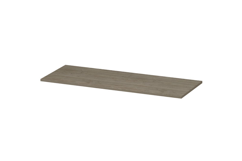 INK Topdeck 45 Afdekplaat t.b.v. onderk. hout decor 1257259 Greige eiken H20xB1200xD450