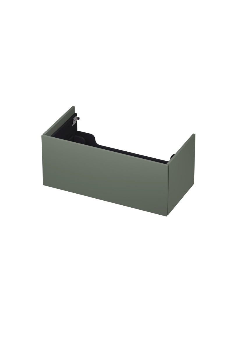 INK onderkast 1 lade push 2 open 1259673 mat beton groen H376xB900xD450