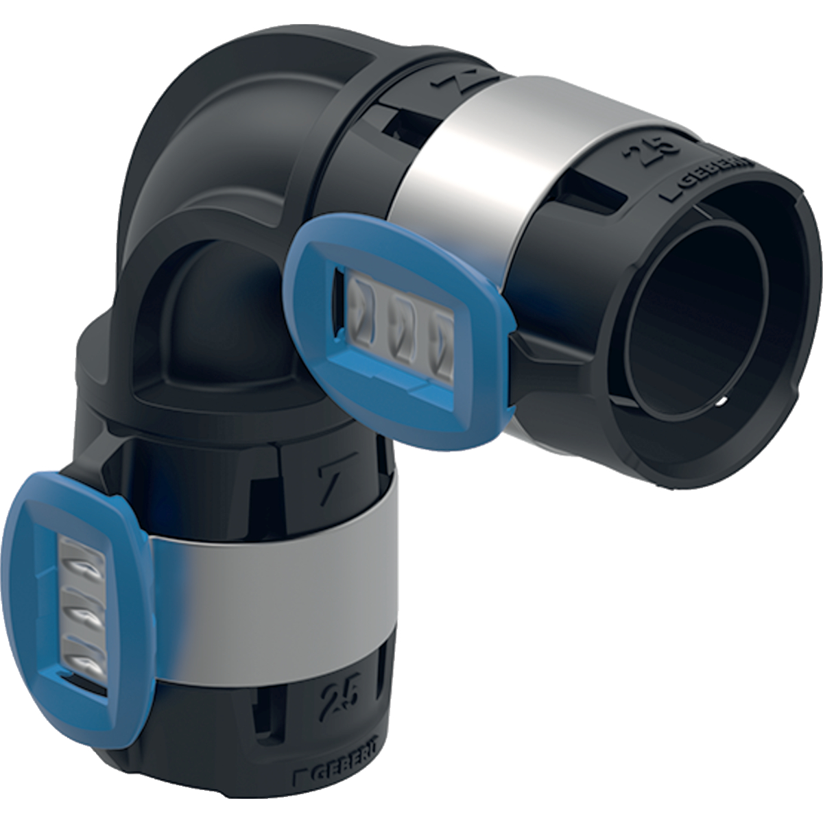 Geberit FlowFit bocht 90 gr PPSU 40 620.074.00.1