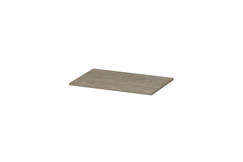 INK Topdeck 45 Afdekplaat t.b.v. onderk. hout decor 1257219 Greige eiken H20xB700xD450