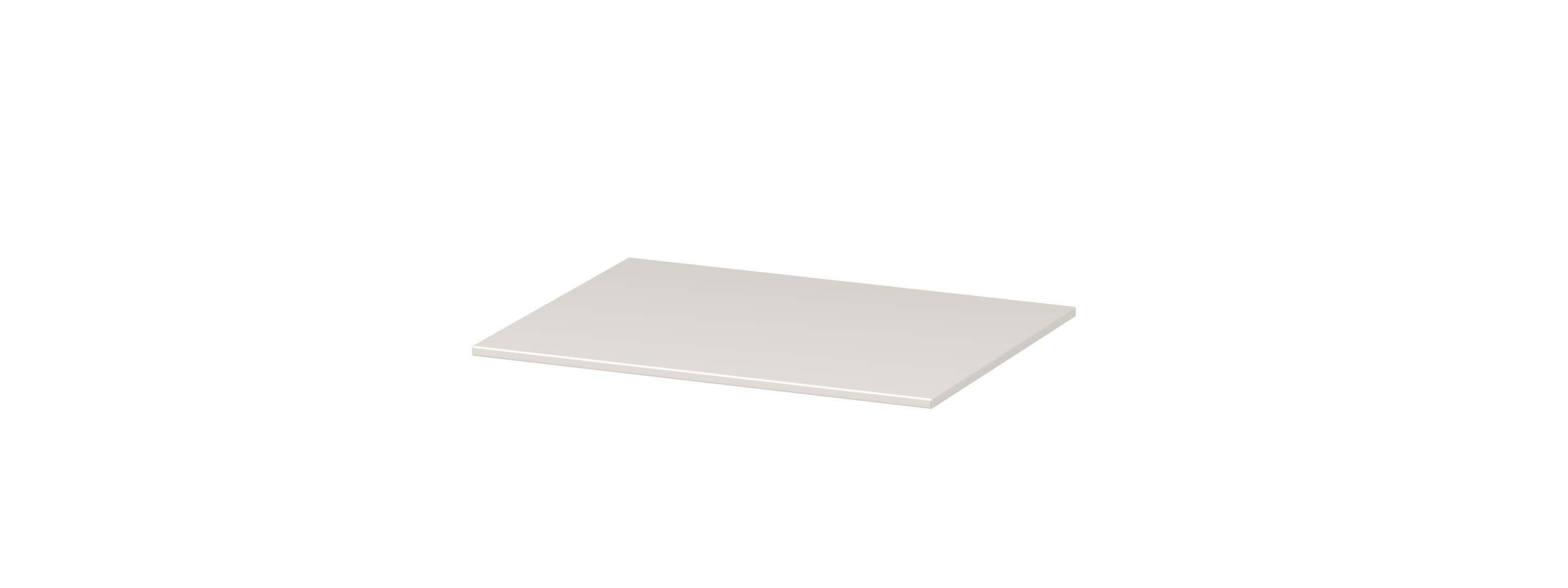 INK Topdeck 45 Afdekplaat t.b.v. onderk. gelakt 1240252 Hglans wit H20xB900xD450