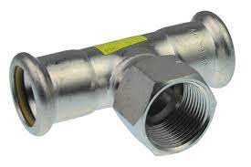 VSH XPress RVS gas T stuk binnendraad 22x1/2x22 6211084