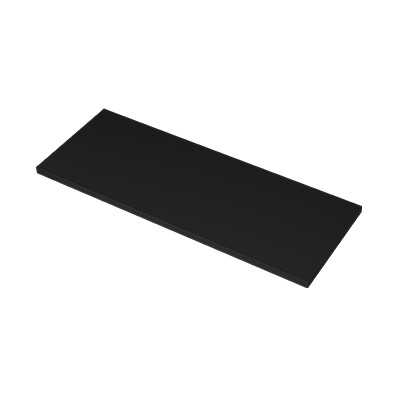 Proline Top afdekplaat gelakt 1228436 Mat zwart H32xB1200xD460