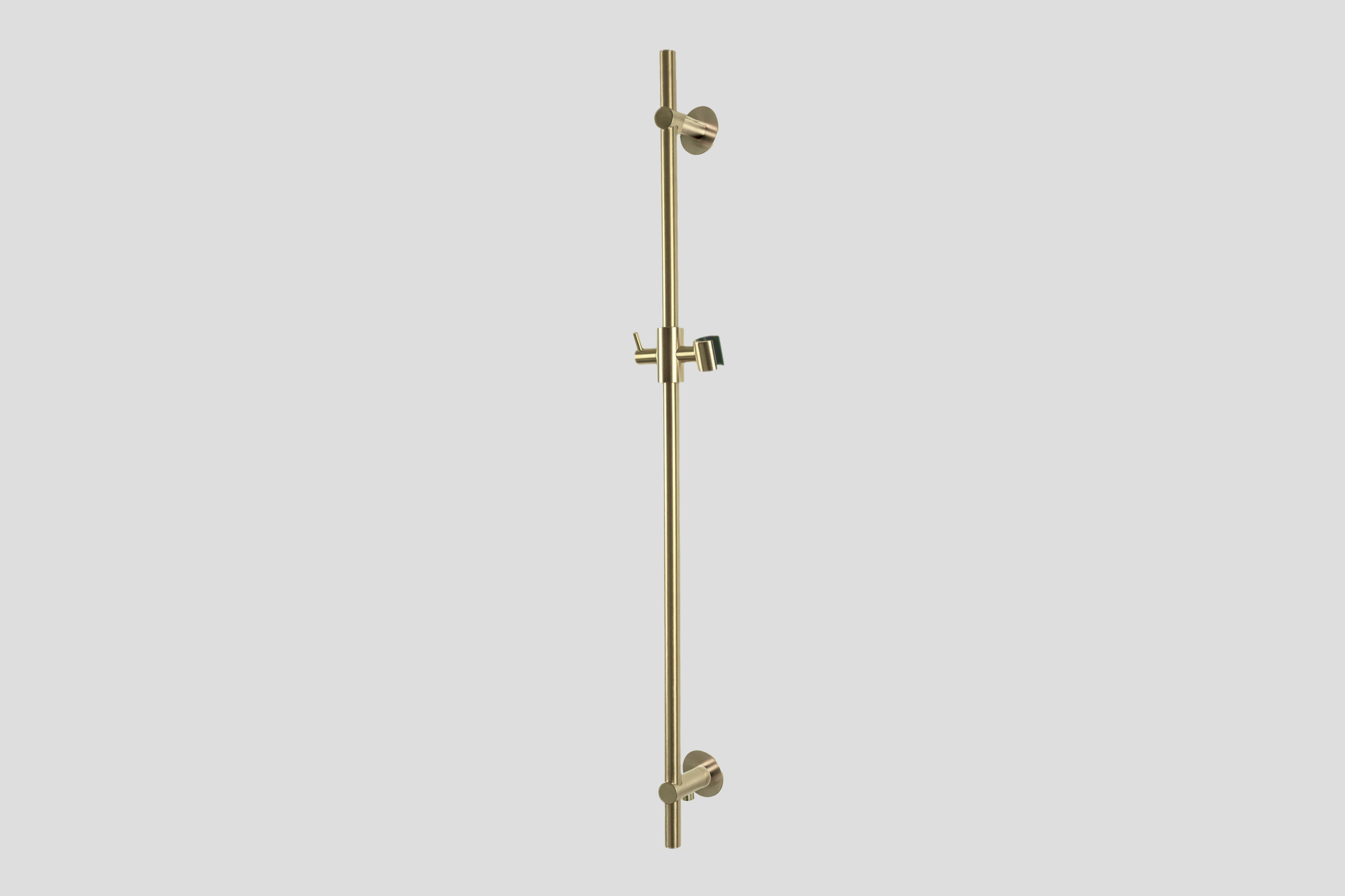 Lagoo Garda Glijstang messing 90 cm m. ge┤ntegreerde wateruitlaat G2130PG Brushed Champagne PVD