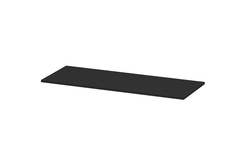 INK Topdeck 45 Afdekplaat t.b.v. onderk. gelakt 1240276 Mat zwart H20xB1200xD450