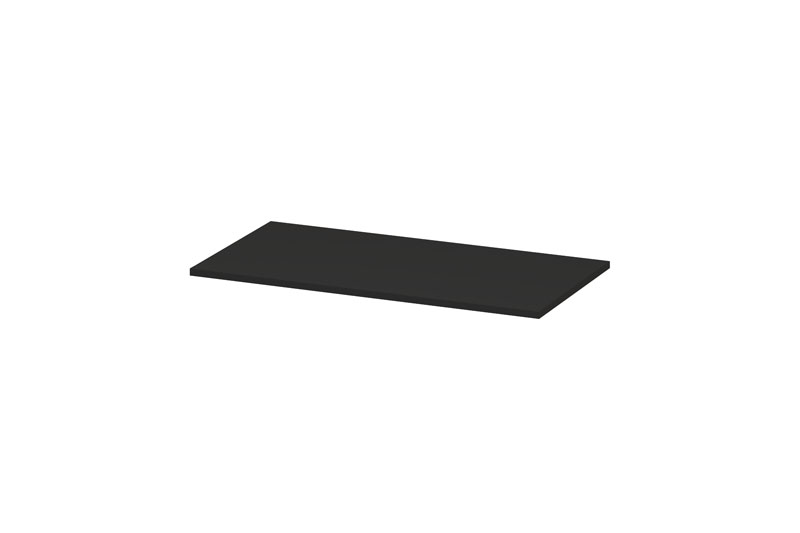 INK Topdeck 45 Afdekplaat t.b.v. onderk. gelakt 1240256 Mat zwart H20xB900xD450