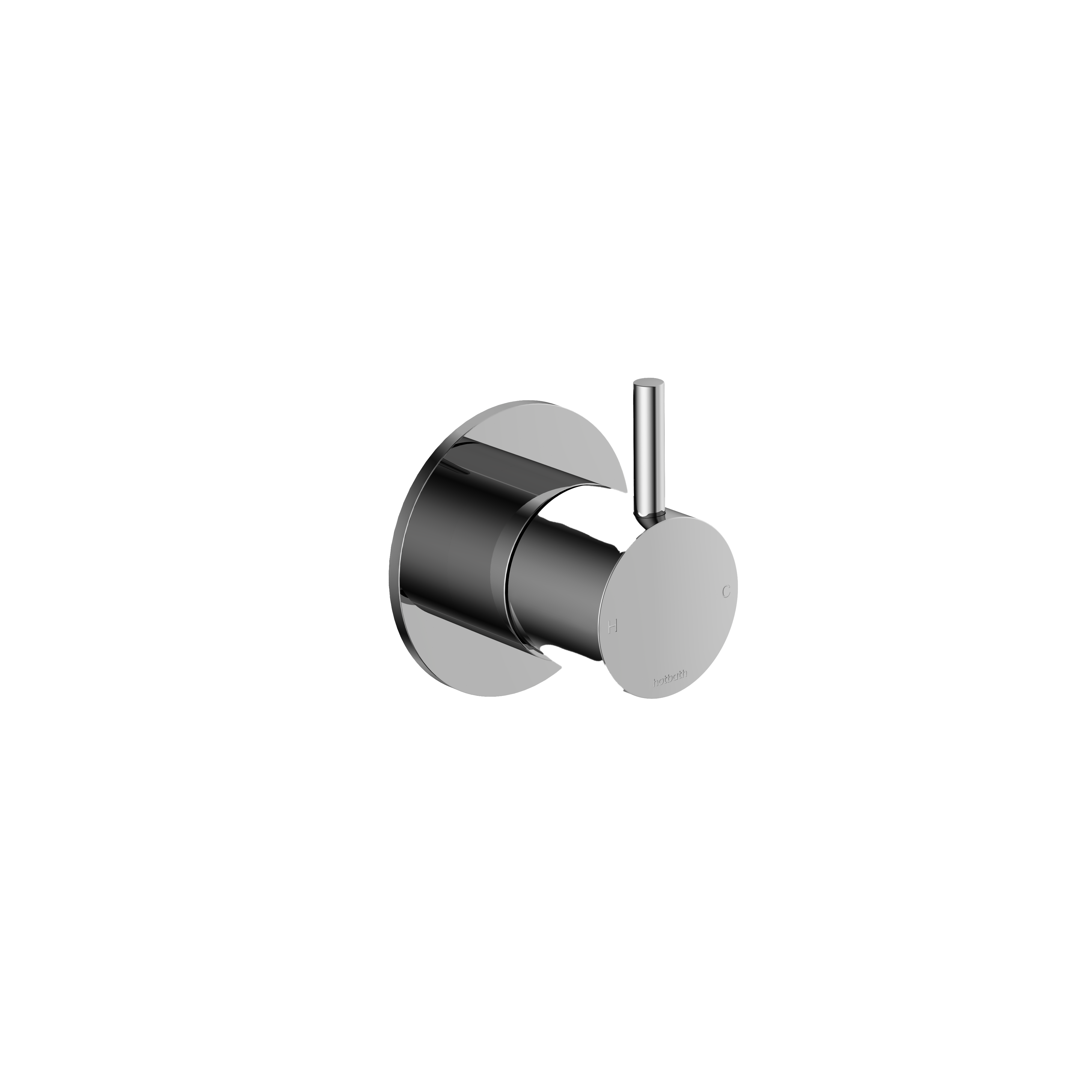 Hotbath Cobber afbouwdeel inbouw douche mengkraan CB131EXTCR Chroom