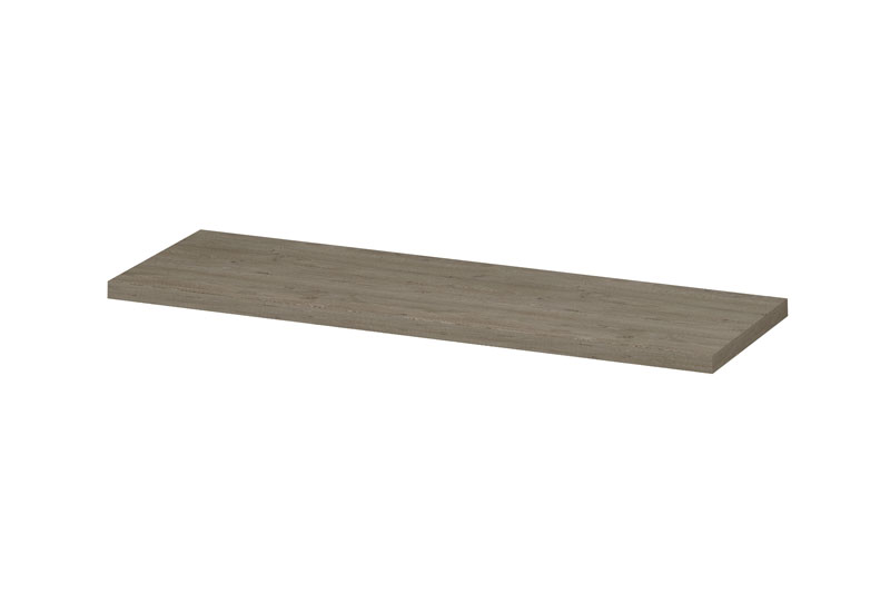 INK Topdeck Afdekplaat t.b.v. onderkast hout decor 35mm dik 1258504 Greige eiken H35xB1400xD450