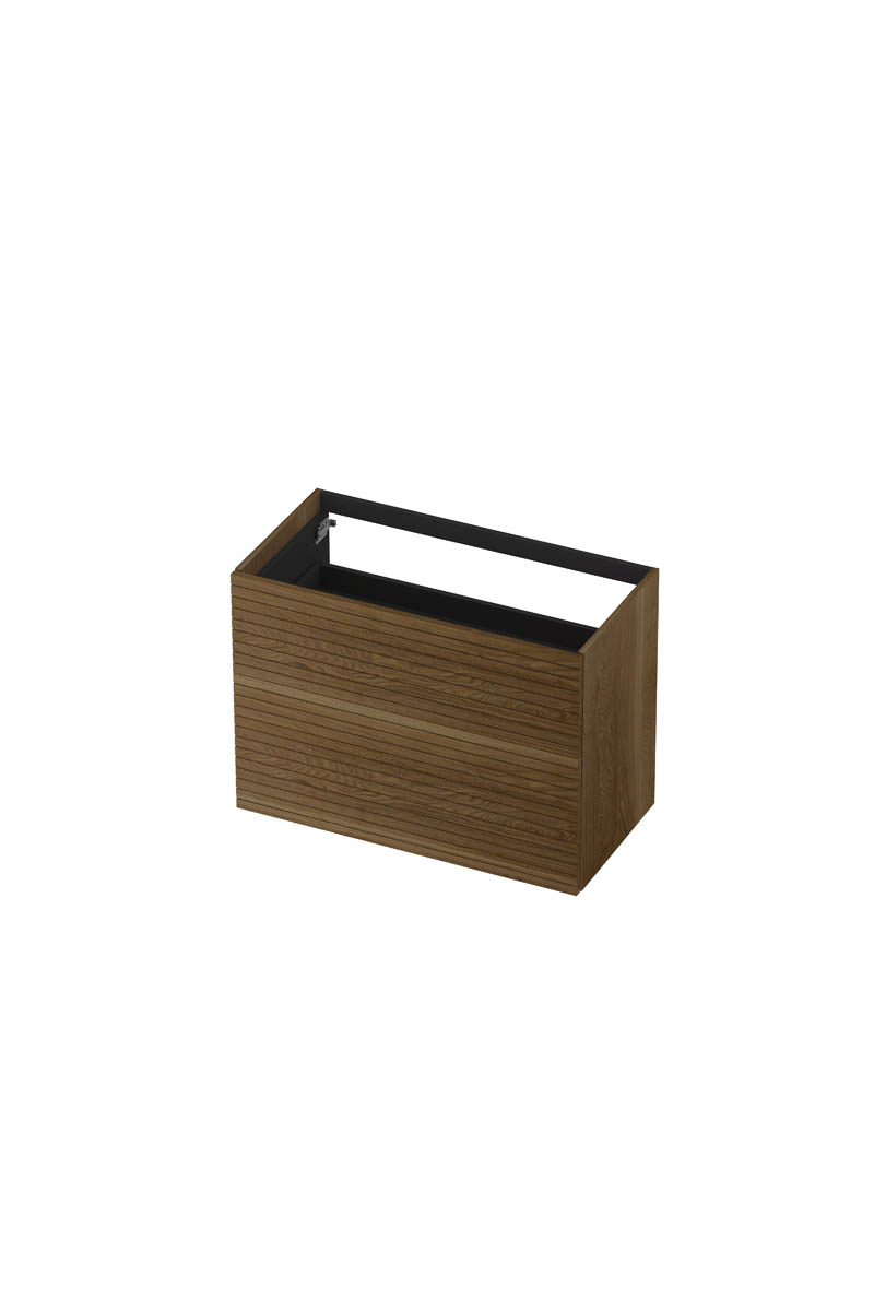 INK onderk. 2 la push to open horizontaal gefreesd H650xB900xD450 Massief eiken ash grey / 1259081