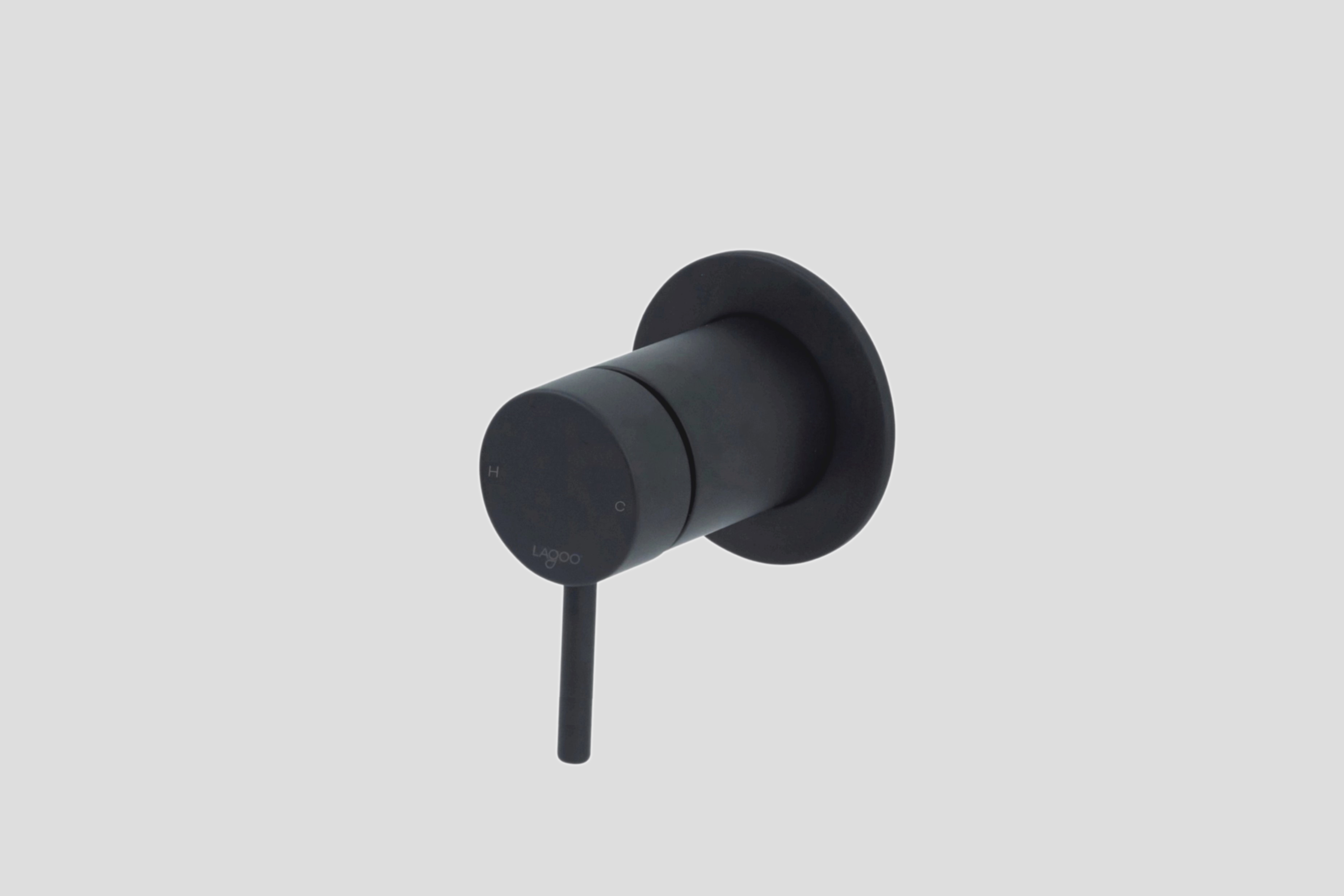 Lagoo Garda inbouw douchemengkraan afb.deel G2210MB Matt Black