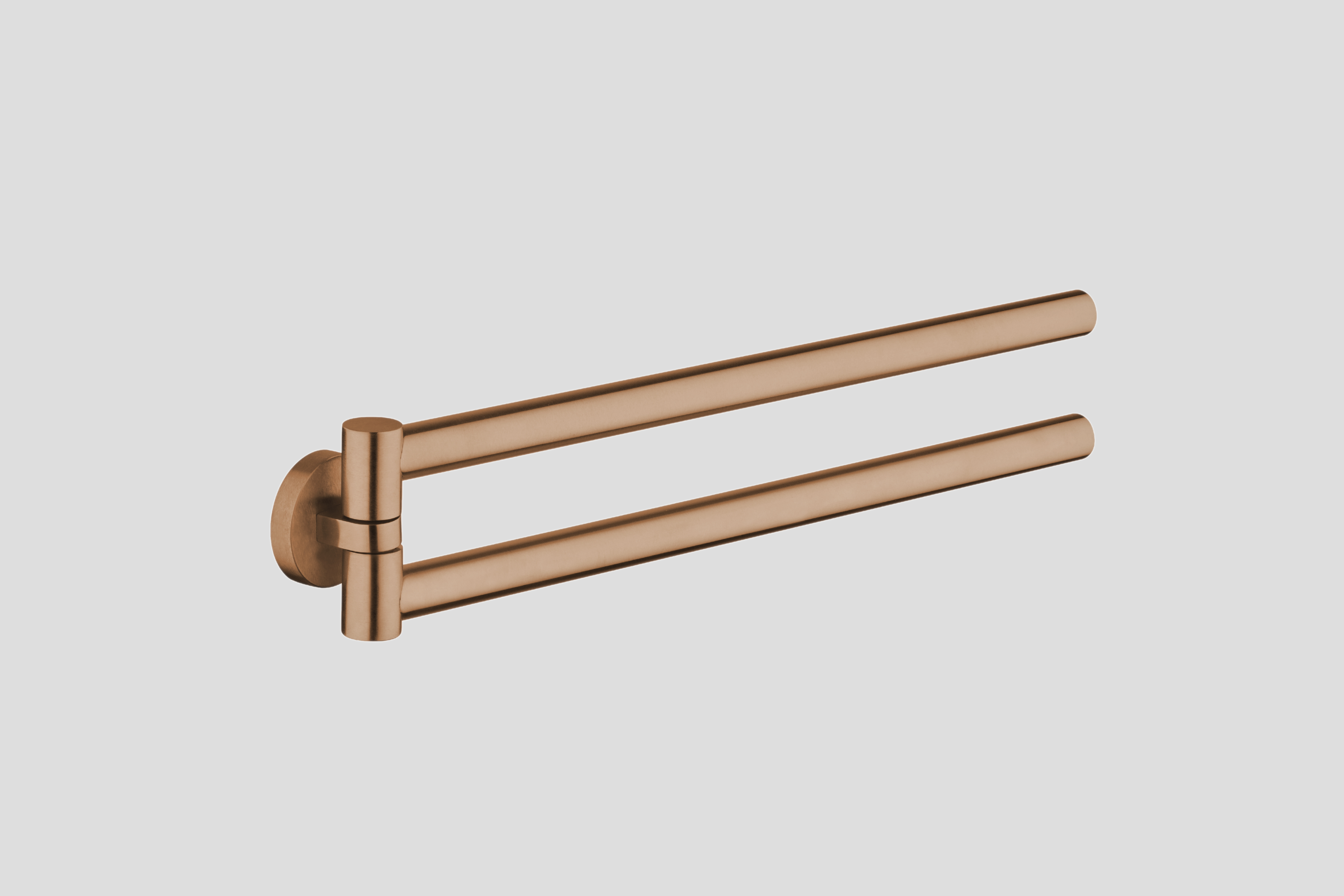 Lagoo Garda draaibare handdoekhouder G6106BK Brushed Copper PVD