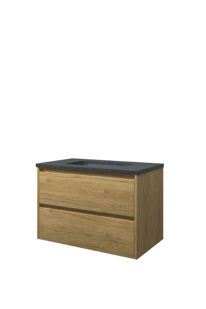Proline set hardsteen Elegant wast. met 1 krgt. en onderk. sym. 1815732 Ideal oak/Blue stone H545xB800xD460