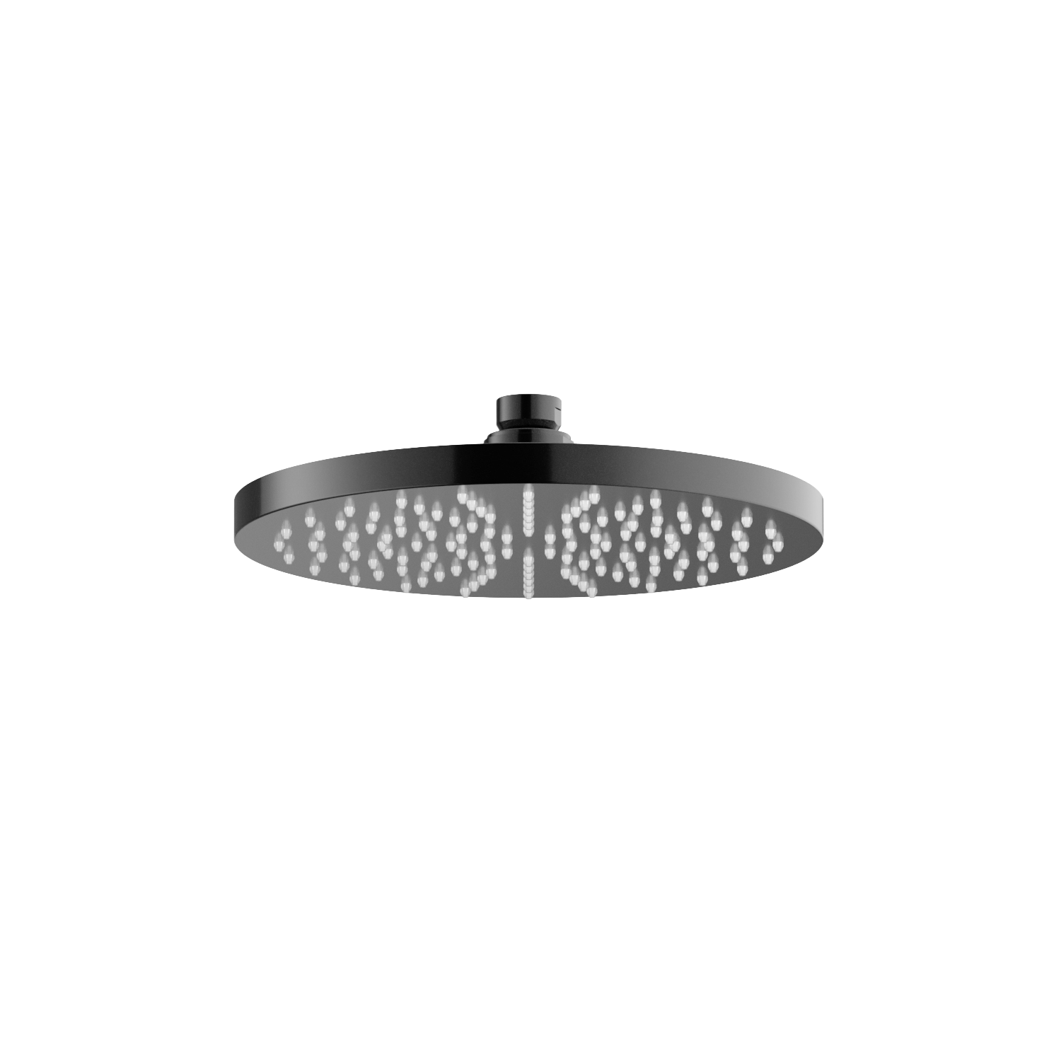 Hotbath Mate hoofdd. 20 cm M100PBP Gepolijst Zwart PVD