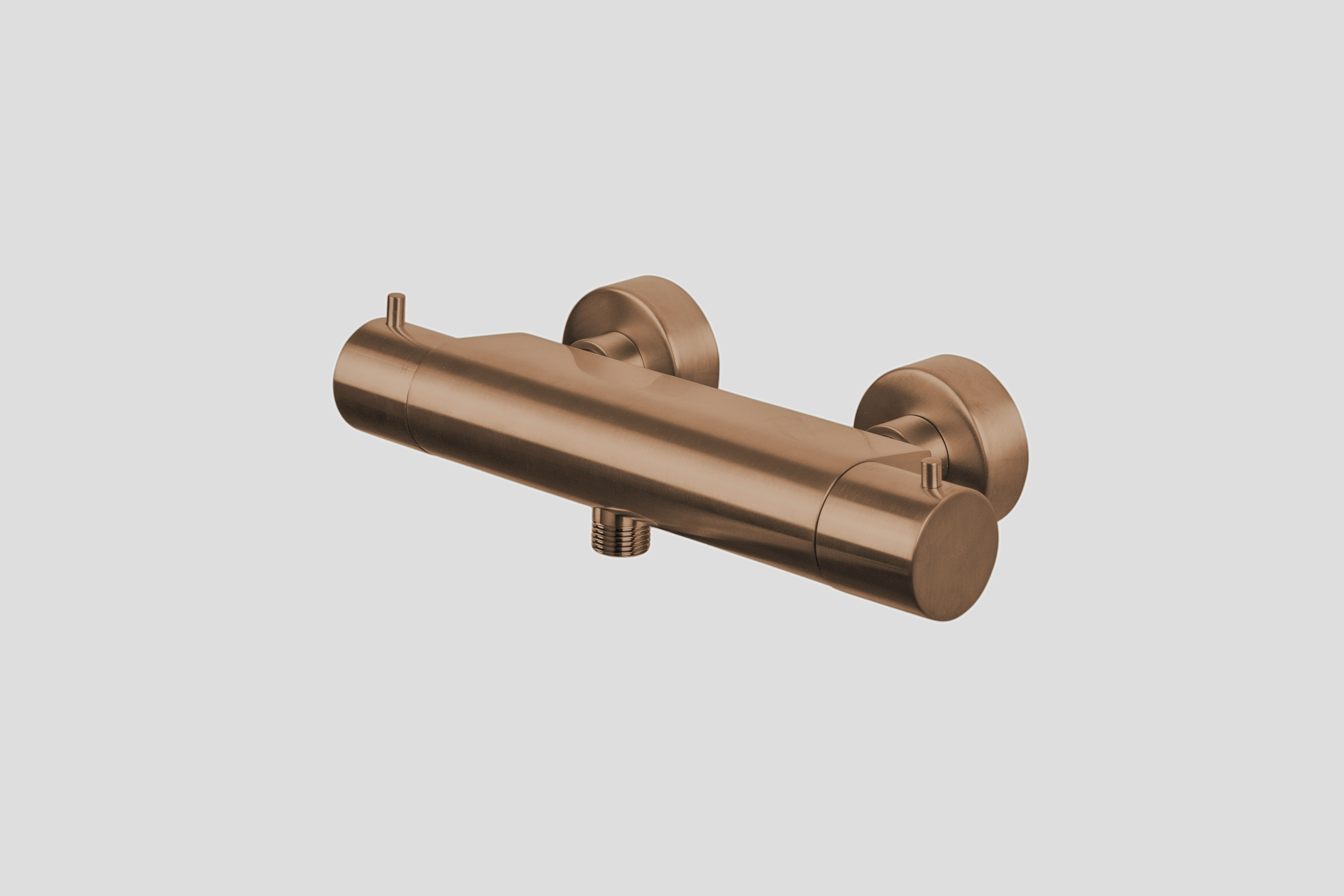 Lagoo Garda opbouw douche thermostaat G2101BK Brushed Copper PVD