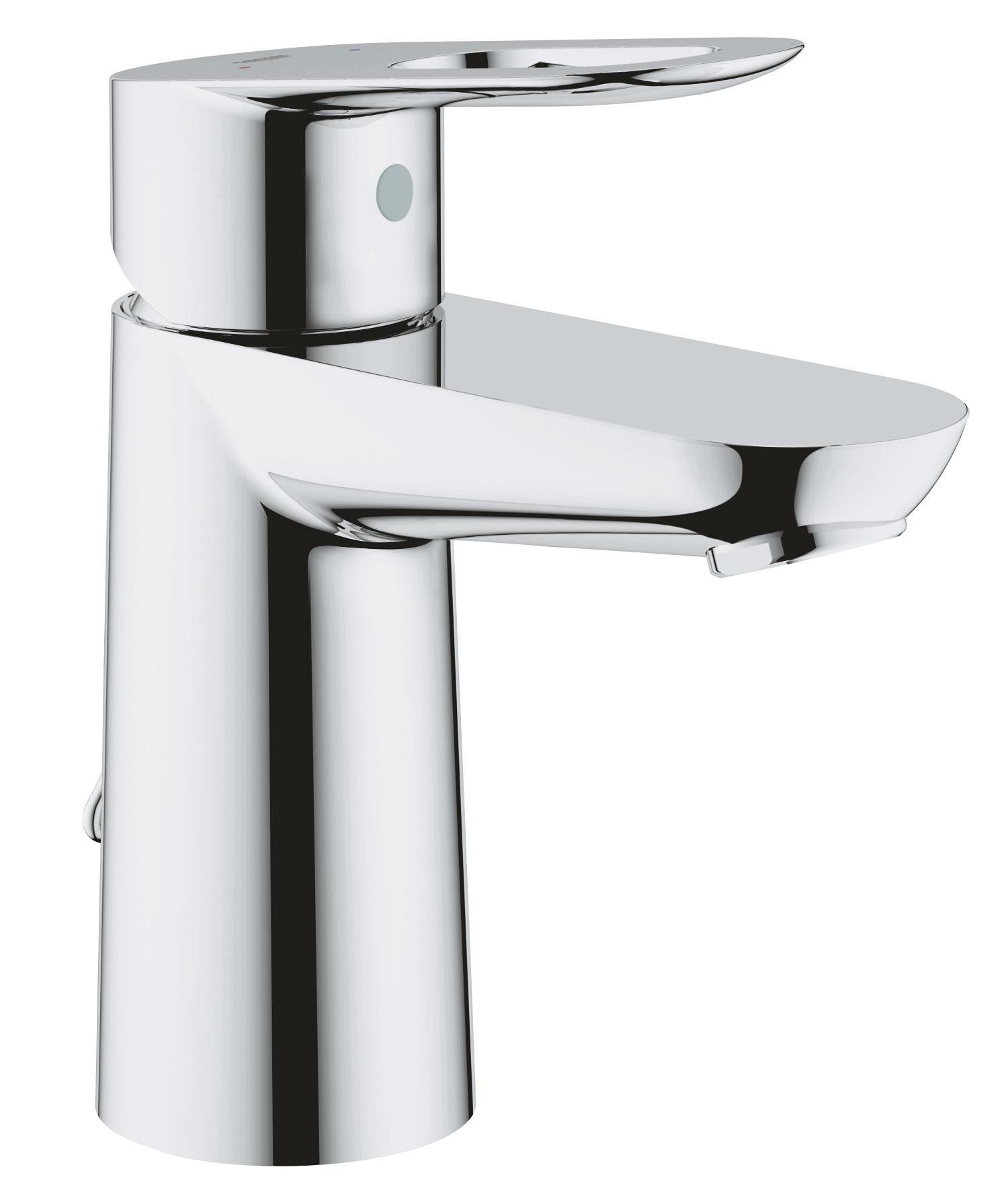 Grohe BauLoop wastafelmengkraan met ketting 23336000