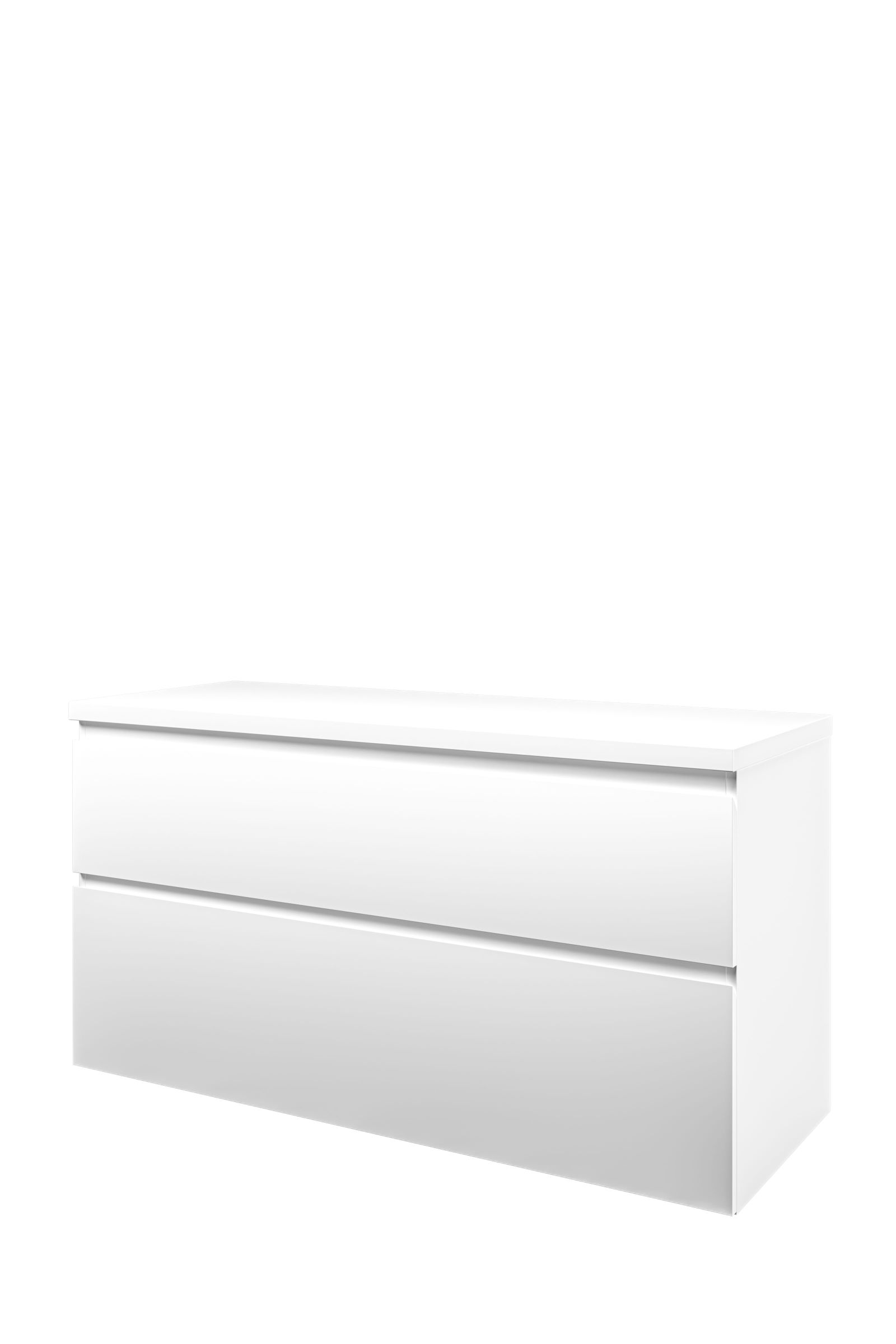 Proline set Top afdekplaat en onderk. a-sym. 1817315 Mat wit H632xB1200xD460