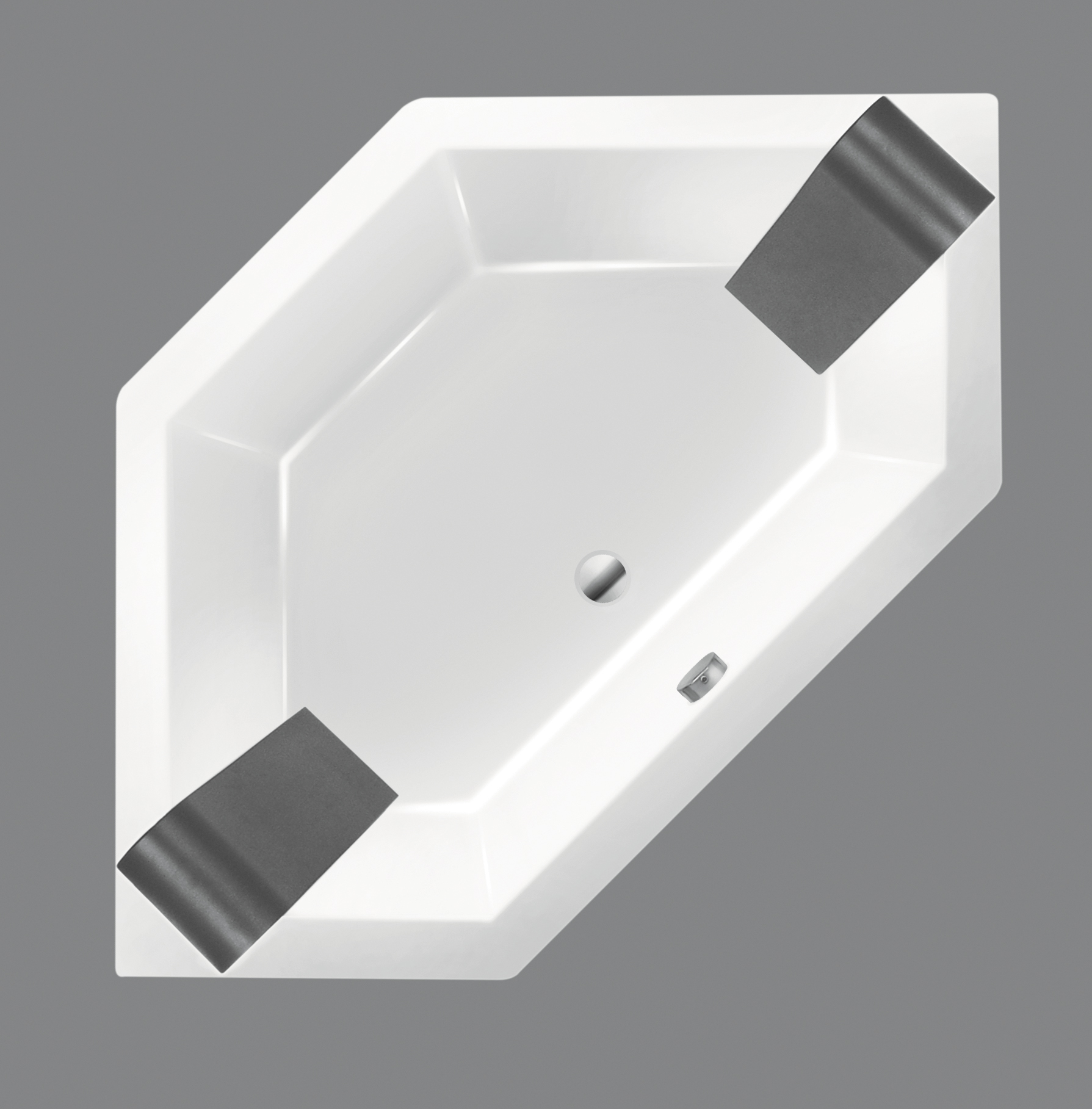 Xenz Society bad 145x145x50 Cement