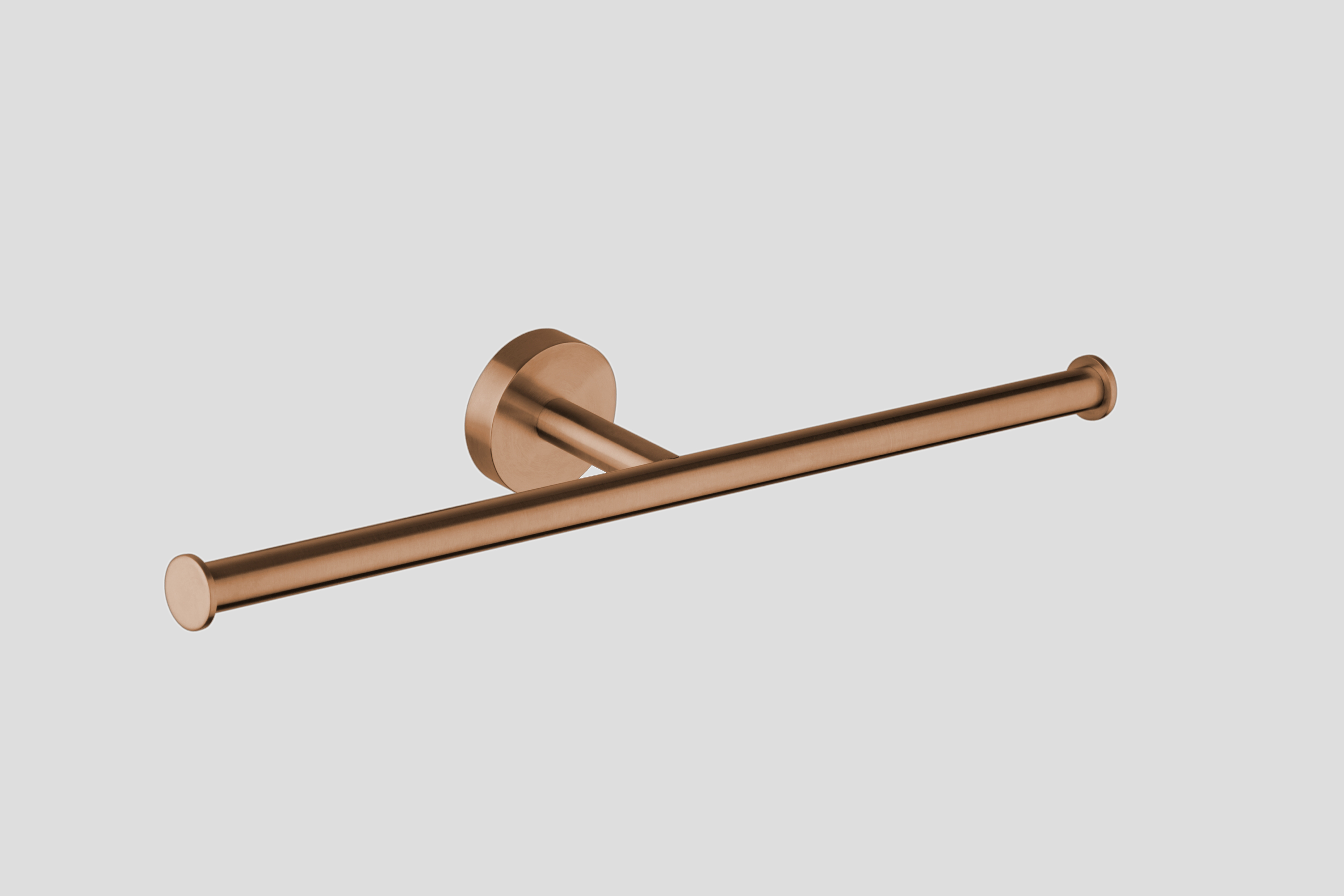 Lagoo Garda dubbele toiletrolhouder G6112BK Brushed Copper PVD