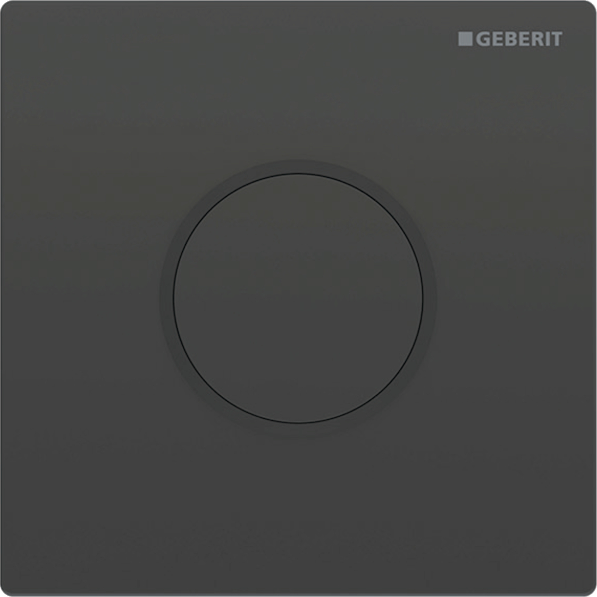 Geberit type 10 ur-sturing 230V round zwart - matzwart 116.025.DW.1